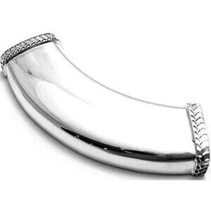 AMAZING STERLING SILVER ENGRAVABLE SLIDE PENDANT